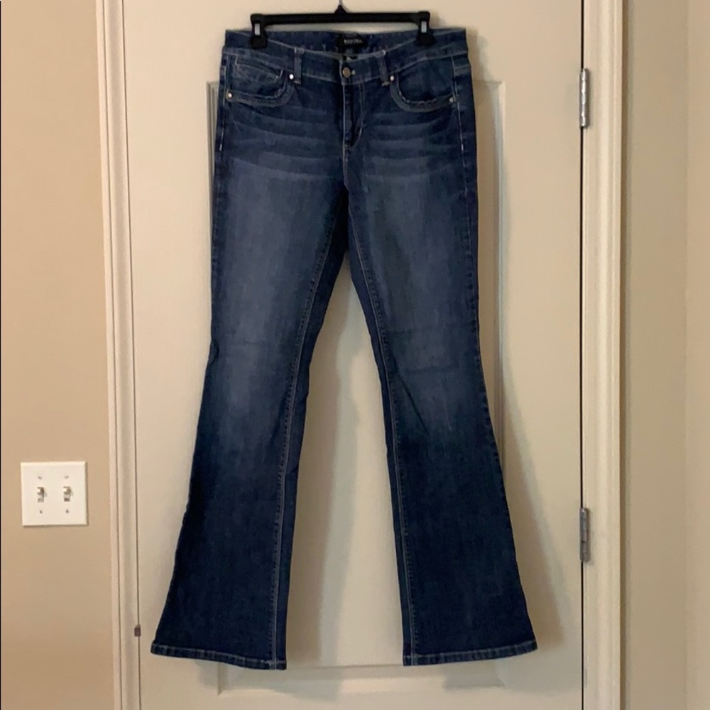 Bootcut denim jeans
